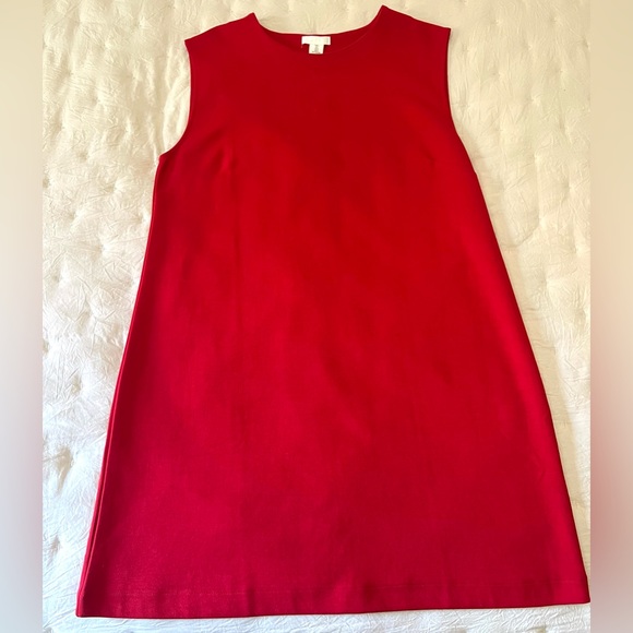 H&M Sleeveless Red Dress. The leghni is above the knee - Picture 5 of 6